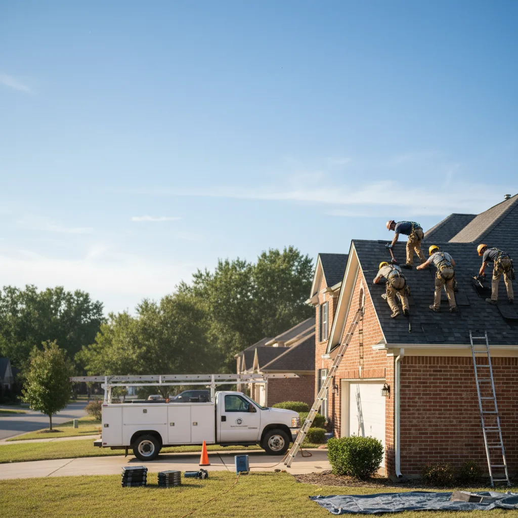 Roof Repair in Van Vleck